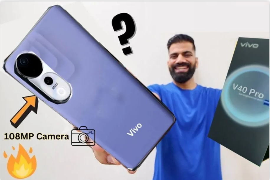 Vivo V40 Smartphone will come with best  108MP camera and colored display